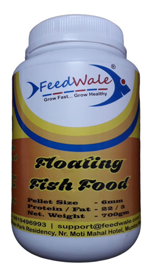 FeedWale 6mm 700gm Floating Aquarium Fish Feed Premium Quality Fish